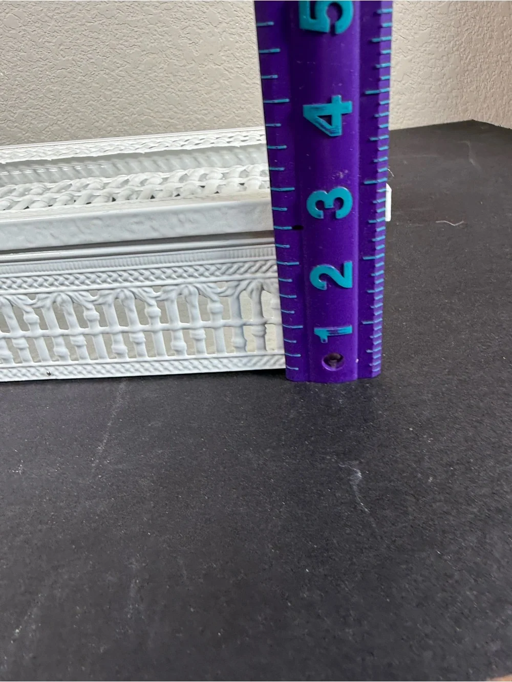 White Metal Tissue Box Cover